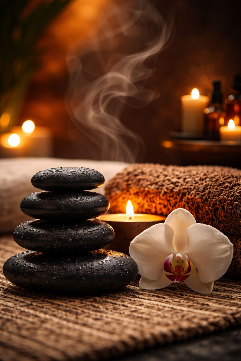 Full Body Hot Stone Massage At Home